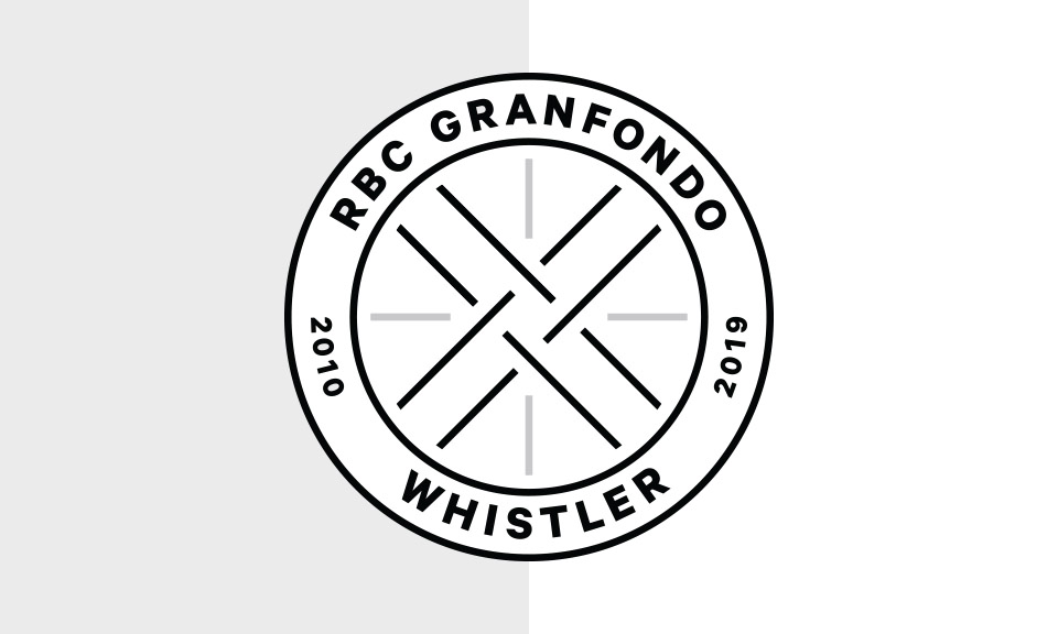 RBC GranFondo Whistler 10th year crest