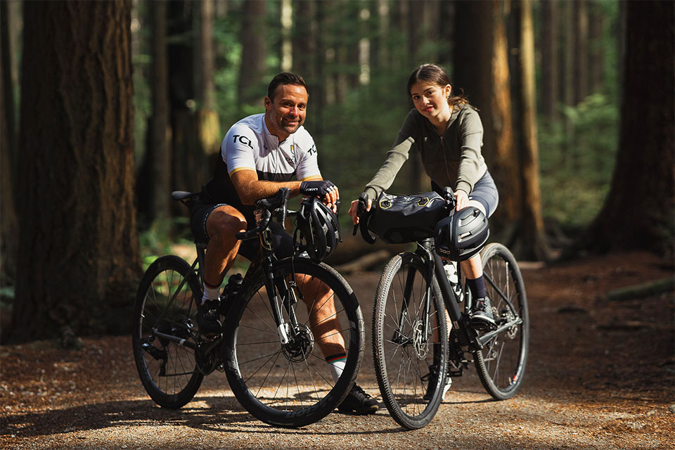 Joel Zanatta and his daughter