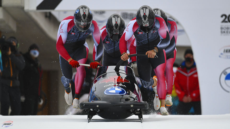 Canada's bobsled team